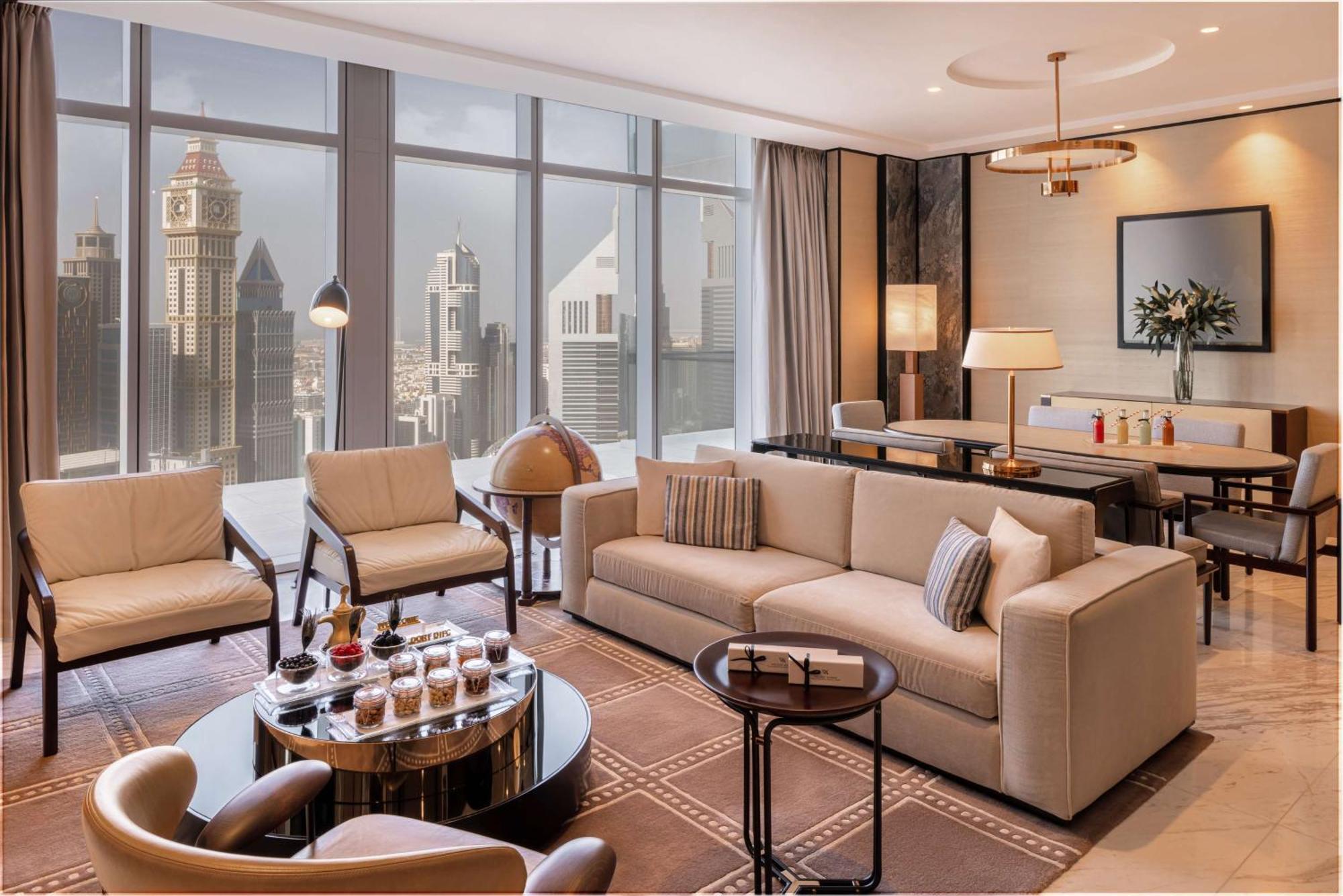 Waldorf Astoria Dubai International Financial Centre Hotell Eksteriør bilde